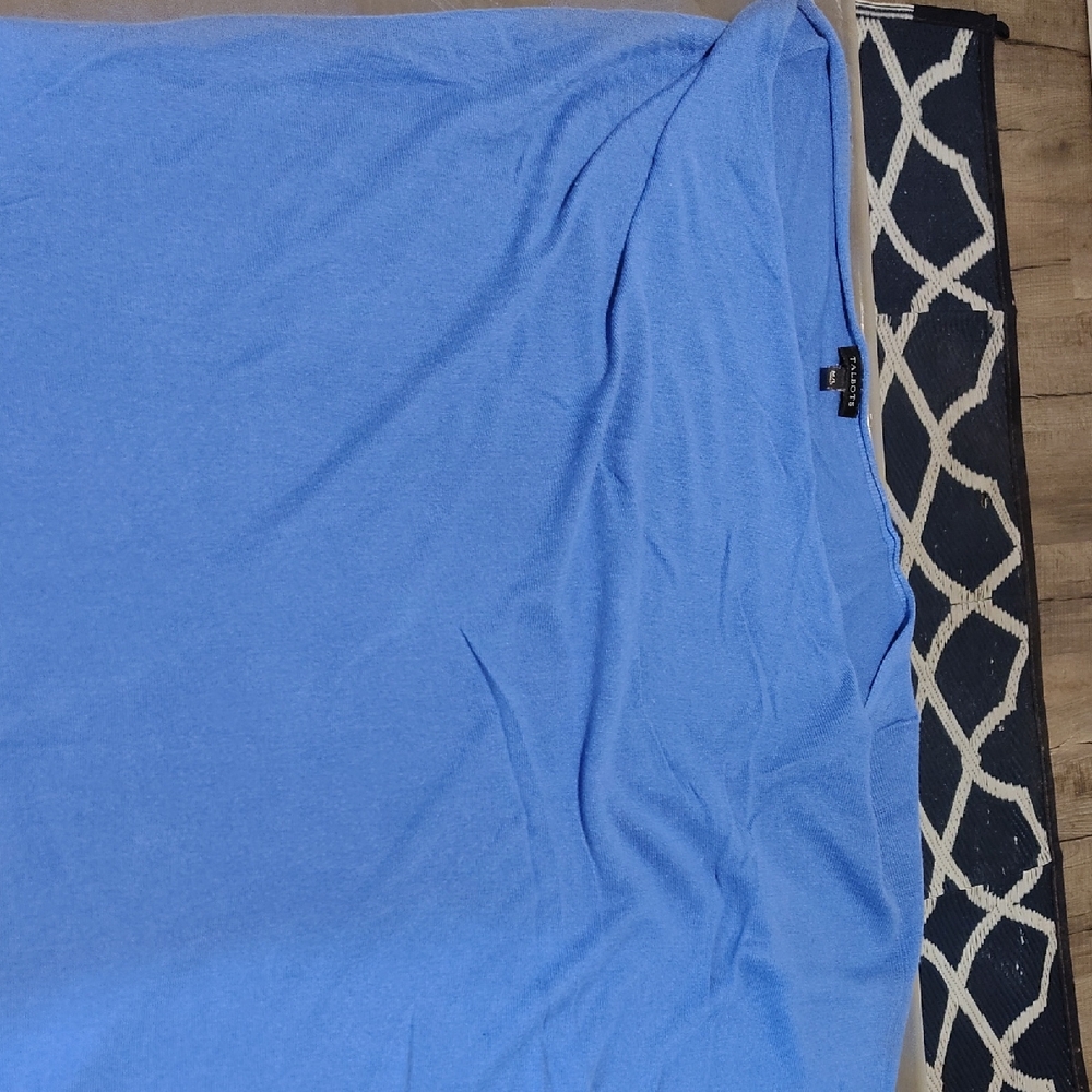 Blue Knit Skirt